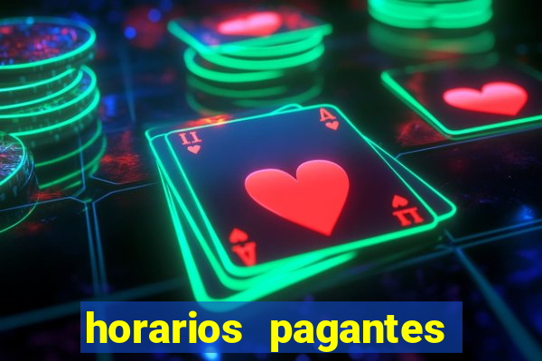 horarios pagantes do fortune rabbit